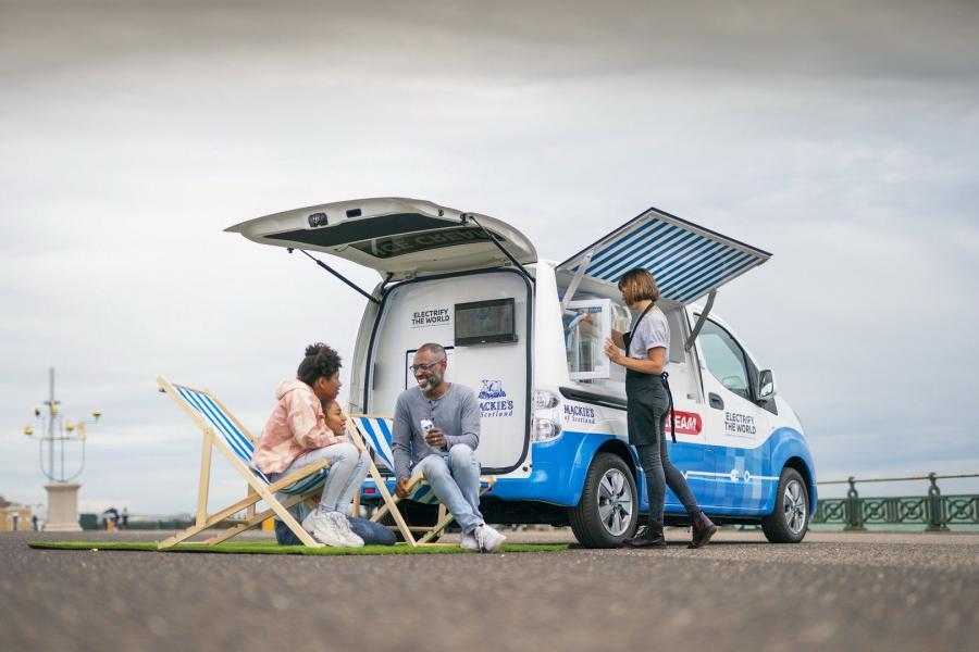  Nissan e-NV200 Ice Cream Concept 2019 года  (фото 11 из 25)